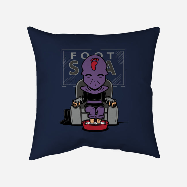 Foot Soldier Spa-None-Removable Cover-Throw Pillow-Boggs Nicolas