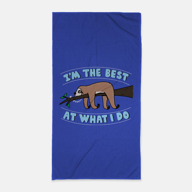 Best At What I Do-None-Beach-Towel-Boggs Nicolas