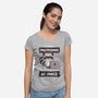 The Multitasker-Womens-V-Neck-Tee-retrodivision