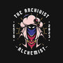 The Archivist Alchemist-Unisex-Kitchen-Apron-Alundrart