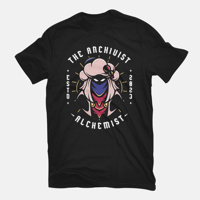 The Archivist Alchemist-Mens-Heavyweight-Tee-Alundrart
