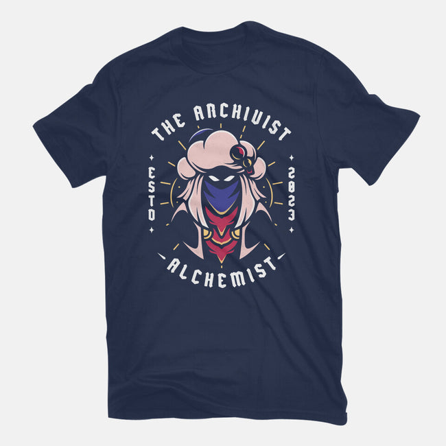 The Archivist Alchemist-Unisex-Basic-Tee-Alundrart