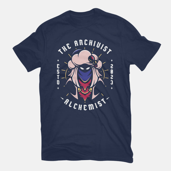 The Archivist Alchemist-Youth-Basic-Tee-Alundrart