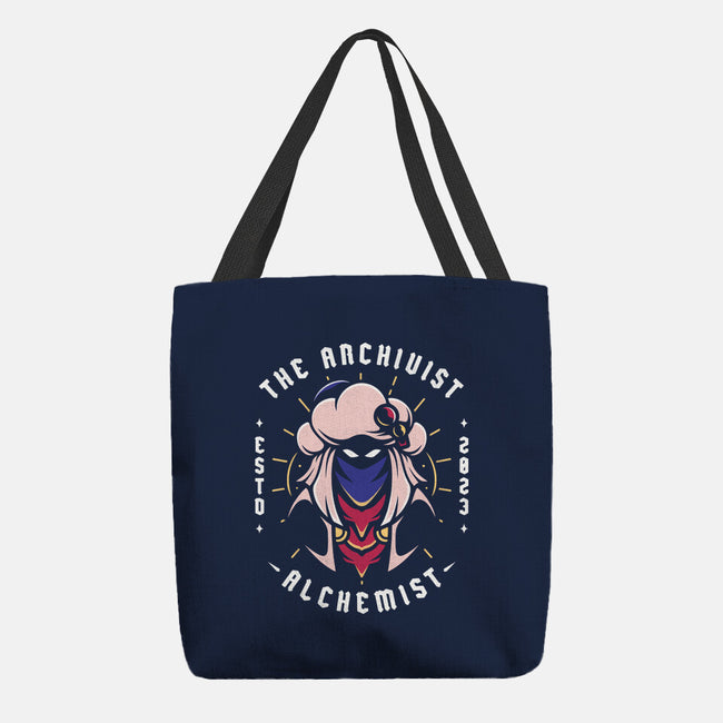 The Archivist Alchemist-None-Basic Tote-Bag-Alundrart