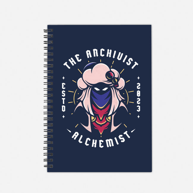 The Archivist Alchemist-None-Dot Grid-Notebook-Alundrart