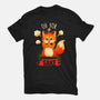 Oh For Fox Sake-Womens-Fitted-Tee-Digital Magician