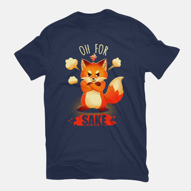 Oh For Fox Sake-Unisex-Basic-Tee-Digital Magician