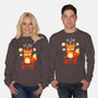 Oh For Fox Sake-Unisex-Crew Neck-Sweatshirt-Digital Magician