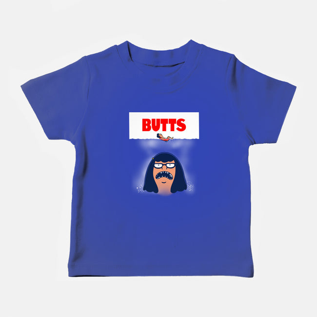 Butt Shark-Baby-Basic-Tee-Boggs Nicolas