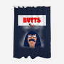 Butt Shark-None-Polyester-Shower Curtain-Boggs Nicolas