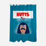 Butt Shark-None-Polyester-Shower Curtain-Boggs Nicolas