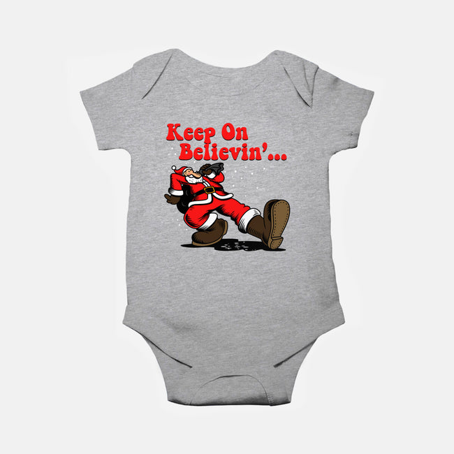 Keep On Believin-Baby-Basic-Onesie-Boggs Nicolas