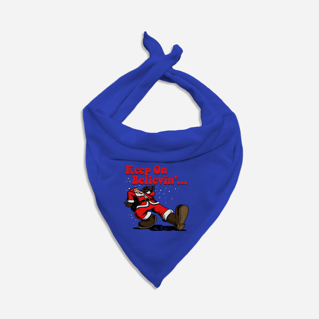 Keep On Believin-Dog-Bandana-Pet Collar-Boggs Nicolas