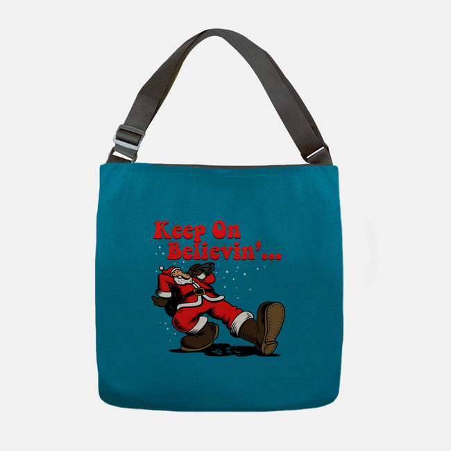 Keep On Believin-None-Adjustable Tote-Bag-Boggs Nicolas