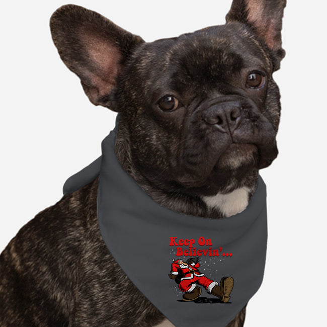 Keep On Believin-Dog-Bandana-Pet Collar-Boggs Nicolas