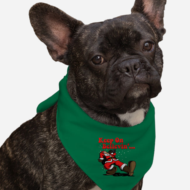 Keep On Believin-Dog-Bandana-Pet Collar-Boggs Nicolas