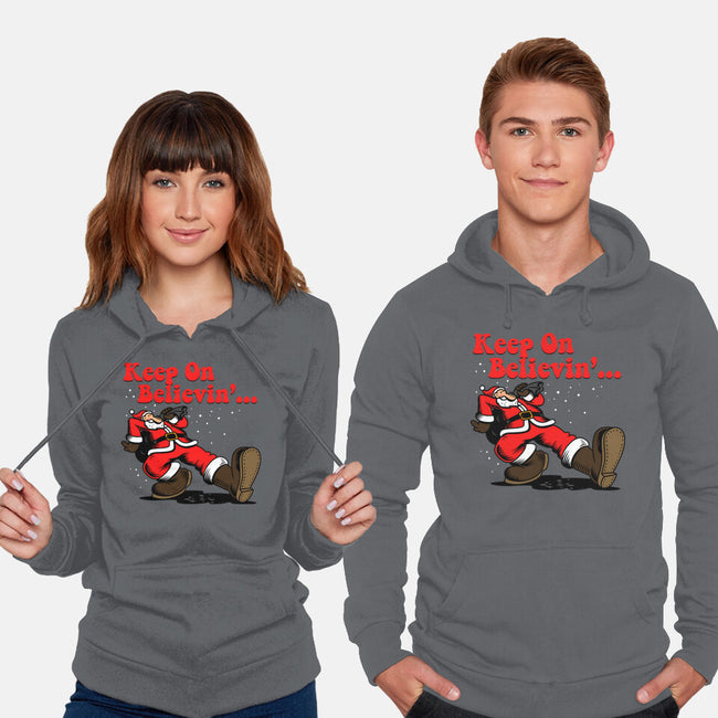 Keep On Believin-Unisex-Pullover-Sweatshirt-Boggs Nicolas