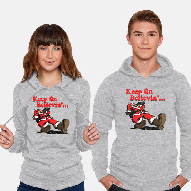 Keep On Believin-Unisex-Pullover-Sweatshirt-Boggs Nicolas