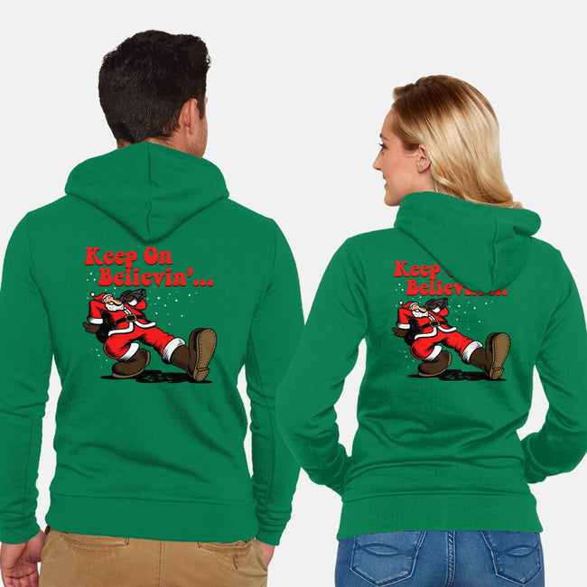 Keep On Believin-Unisex-Zip-Up-Sweatshirt-Boggs Nicolas