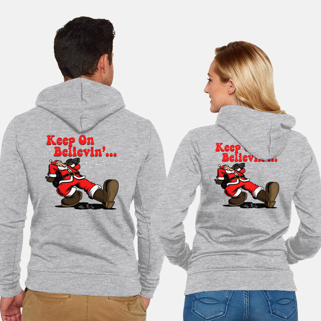 Keep On Believin-Unisex-Zip-Up-Sweatshirt-Boggs Nicolas