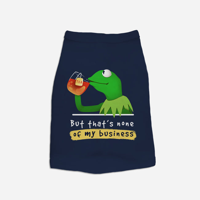 None Of My Business Muppet-Dog-Basic-Pet Tank-Digital Magician