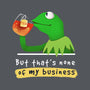 None Of My Business Muppet-None-Fleece-Blanket-Digital Magician