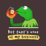 None Of My Business Muppet-None-Zippered-Laptop Sleeve-Digital Magician