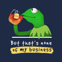 None Of My Business Muppet-None-Glossy-Sticker-Digital Magician