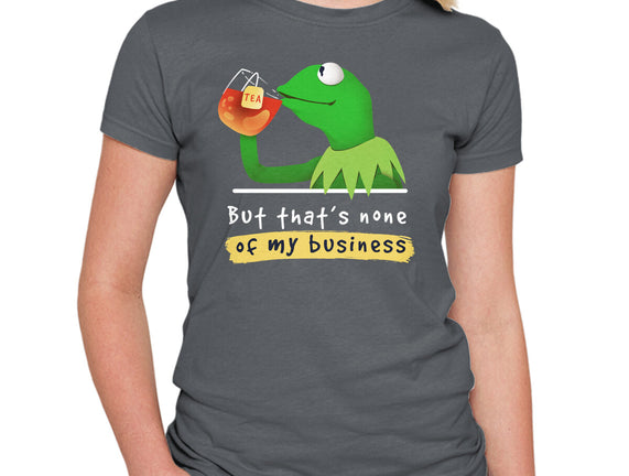 None Of My Business Muppet