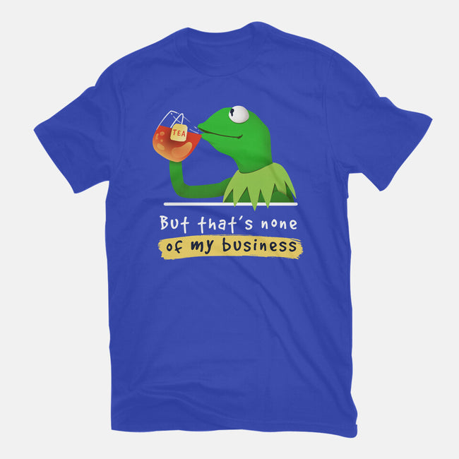 None Of My Business Muppet-Womens-Fitted-Tee-Digital Magician