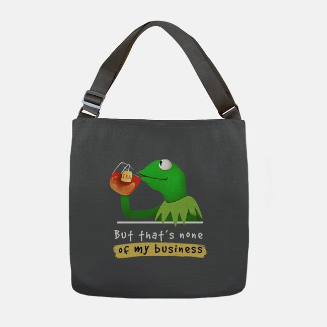 None Of My Business Muppet-None-Adjustable Tote-Bag-Digital Magician