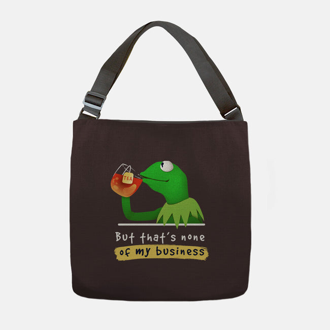 None Of My Business Muppet-None-Adjustable Tote-Bag-Digital Magician