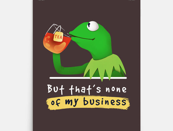 None Of My Business Muppet