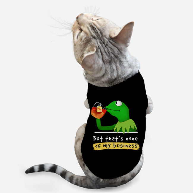None Of My Business Muppet-Cat-Basic-Pet Tank-Digital Magician