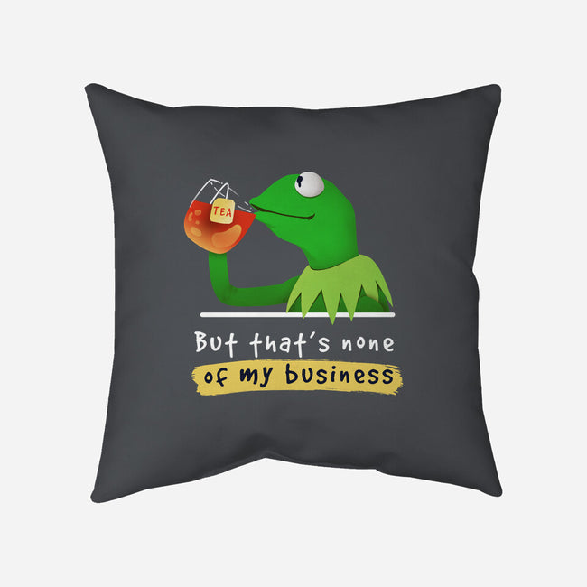 None Of My Business Muppet-None-Non-Removable Cover w Insert-Throw Pillow-Digital Magician