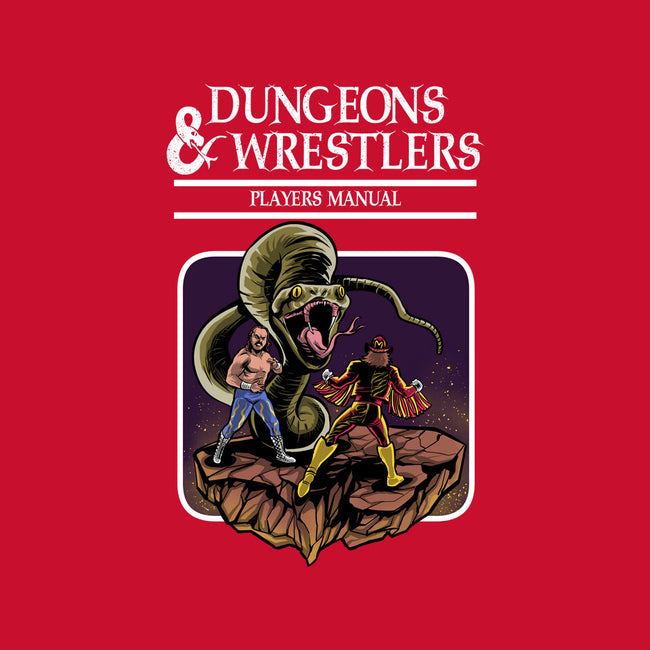 Dungeons And Wrestlers-Womens-Racerback-Tank-zascanauta