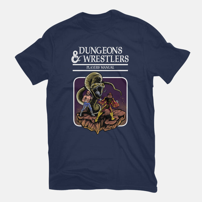 Dungeons And Wrestlers-Womens-Basic-Tee-zascanauta