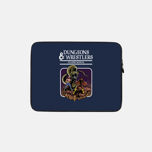 Dungeons And Wrestlers-None-Zippered-Laptop Sleeve-zascanauta