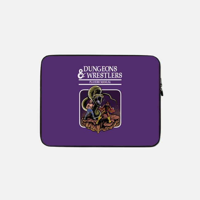 Dungeons And Wrestlers-None-Zippered-Laptop Sleeve-zascanauta