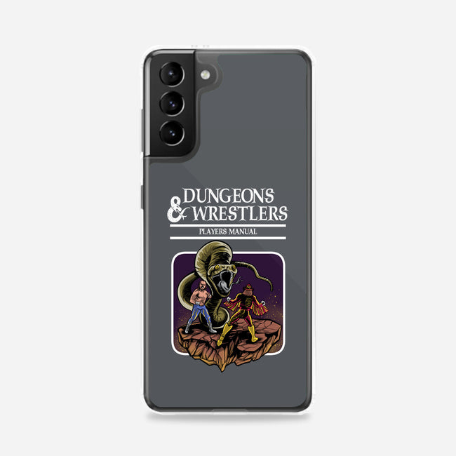 Dungeons And Wrestlers-Samsung-Snap-Phone Case-zascanauta