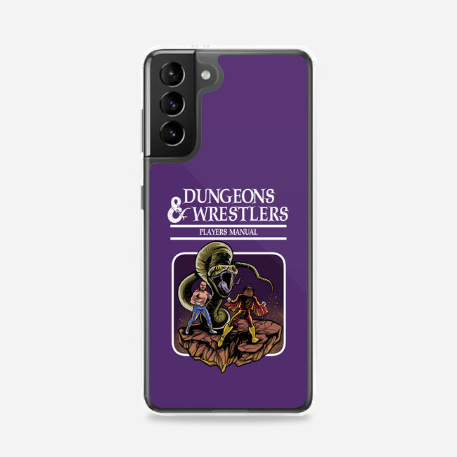 Dungeons And Wrestlers-Samsung-Snap-Phone Case-zascanauta