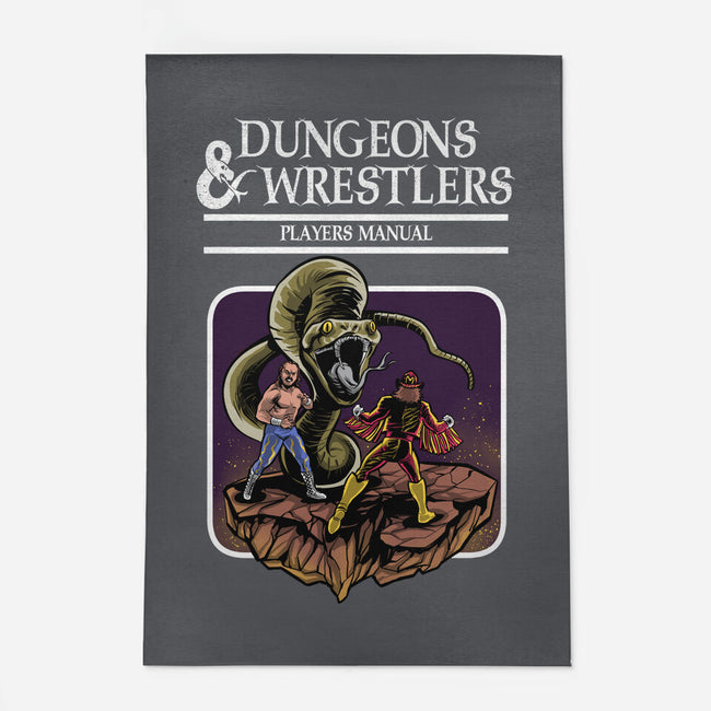 Dungeons And Wrestlers-None-Outdoor-Rug-zascanauta