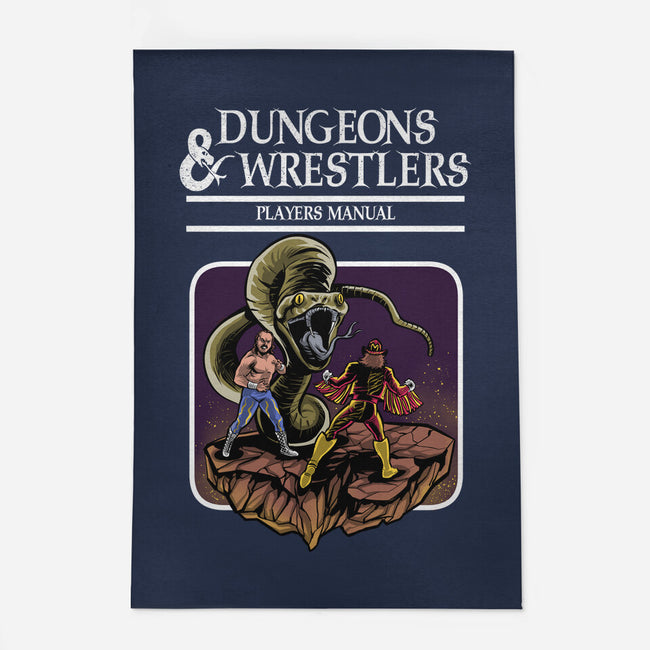 Dungeons And Wrestlers-None-Outdoor-Rug-zascanauta