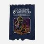 Dungeons And Wrestlers-None-Polyester-Shower Curtain-zascanauta