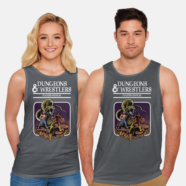 Dungeons And Wrestlers-Unisex-Basic-Tank-zascanauta