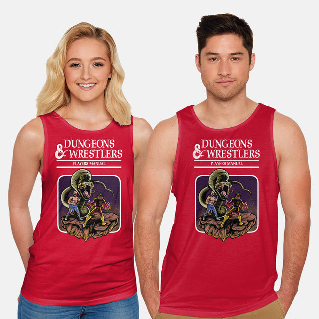 Dungeons And Wrestlers-Unisex-Basic-Tank-zascanauta