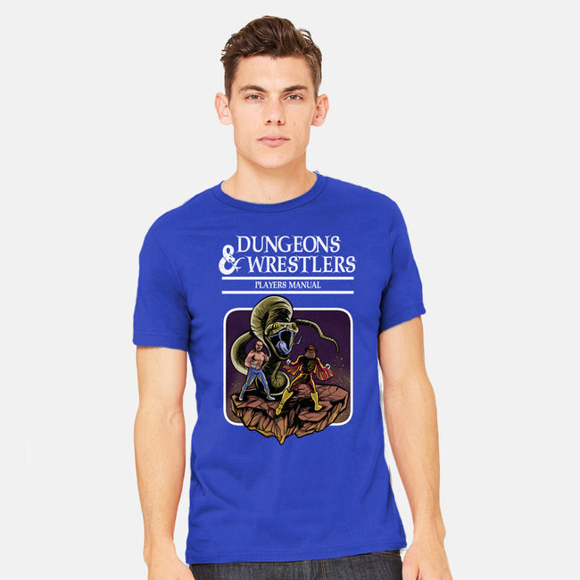 Dungeons And Wrestlers-Mens-Heavyweight-Tee-zascanauta