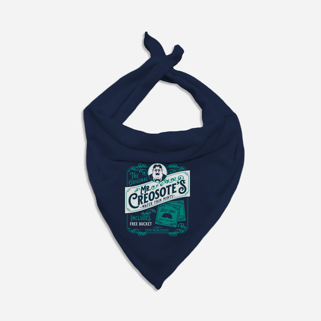 Creosote's Wafer Thin Mints-Cat-Bandana-Pet Collar-Nemons