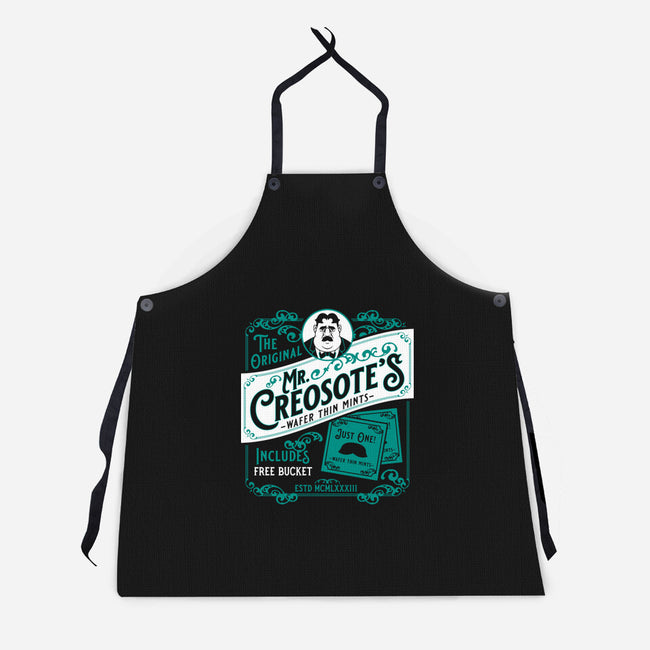 Creosote's Wafer Thin Mints-Unisex-Kitchen-Apron-Nemons