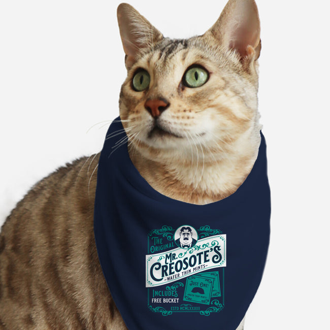 Creosote's Wafer Thin Mints-Cat-Bandana-Pet Collar-Nemons